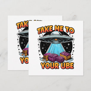 Take Me to Your Ube  Invitation