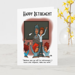 Take me with Folded Greeting Card