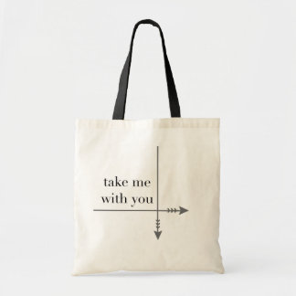 Take me with you tote bag