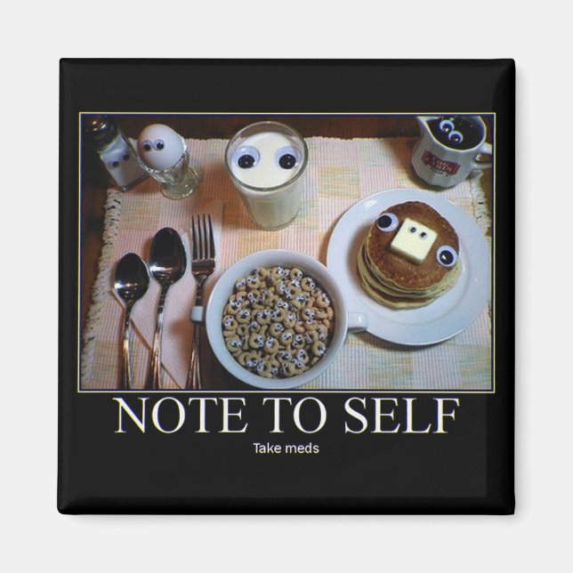 Take Meds! magnet (Front)