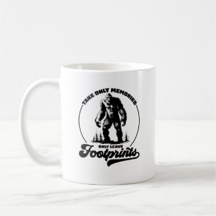 Take Memories Leave Footprints Hiking Mug