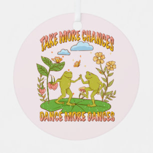 Take More Chances, Dance More Dances Metal Tree Decoration