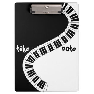 "Take Note" Musical Clipboard
