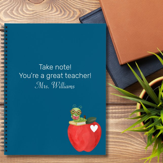 Take note Youre great teacher,Teacher Appreciation Notebook (Creator Uploaded)