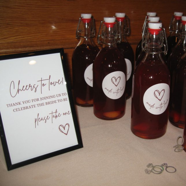 Take One Favour Sign – Cheers to love! (Creator Uploaded)