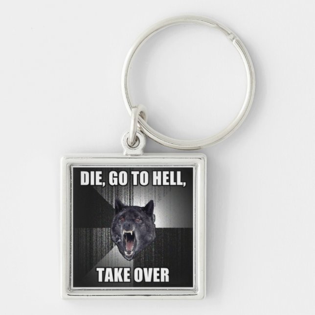 Take Over Hell Keychain (Front)