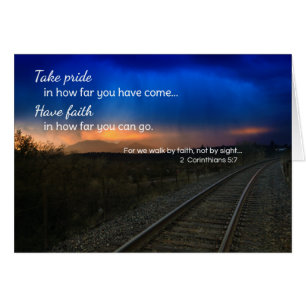 Take pride in how far you have come...