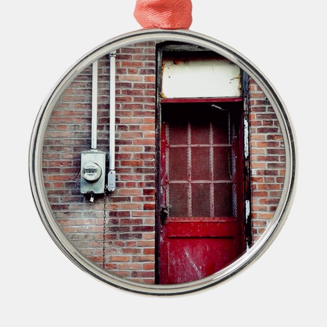 Take the back way there. metal tree decoration (Front)