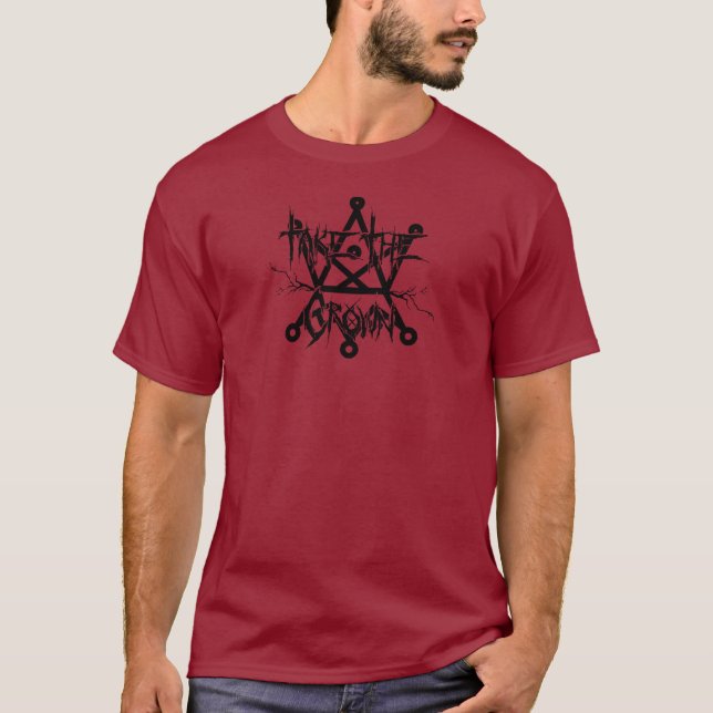 Take The Crown - Blood Red T-Shirt (Front)