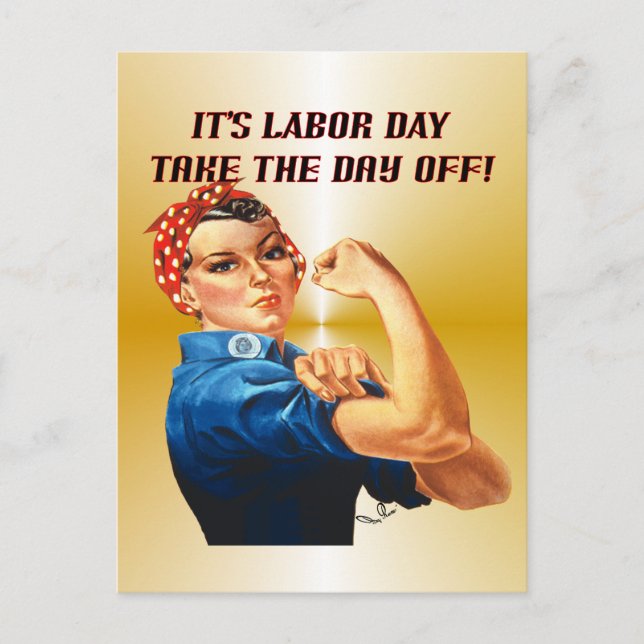 Take the Day Off Postcard (Front)