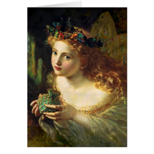 Take the Fair Face of Woman, Fairy butterflies (Front)