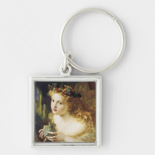 Take The Fair Face of Woman Key Ring