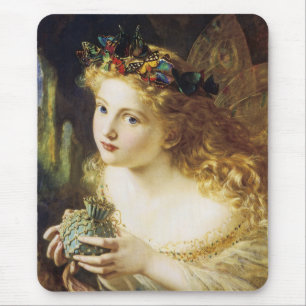 Take The Fair Face of Woman Mouse Pad
