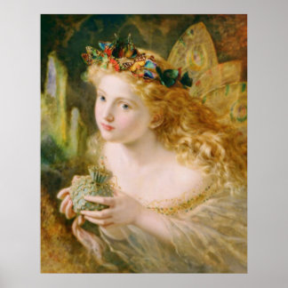 Take the Fair Face of Woman Vintage Fine Art Poster