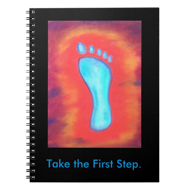 Take the First step notebook (Front)
