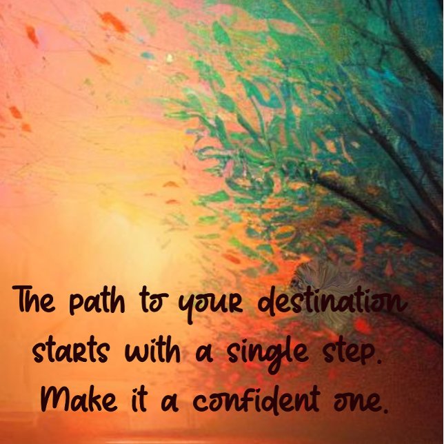 Take the First Step Poster Paper (Matte) (Creator Uploaded)