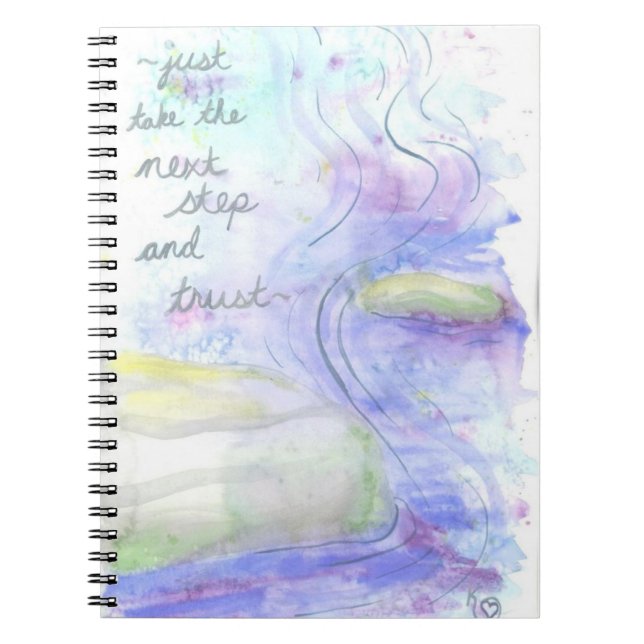 Take the Next Step and Trust Notebook (Front)