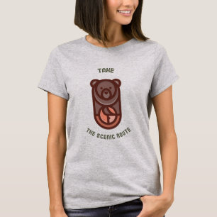 Take The Scenic Route Outdoor T-Shirt