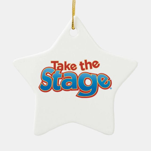 Take the Stage Ornament (Front)
