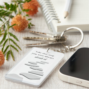 Take the Step Key Ring