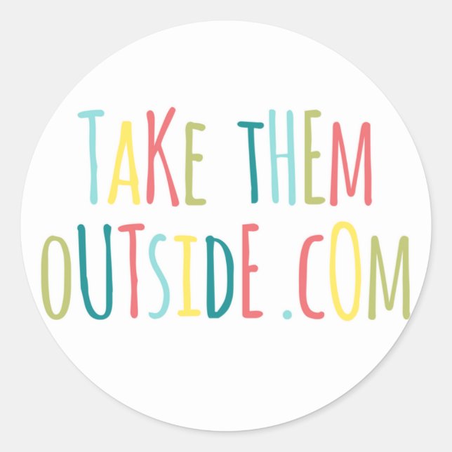 Take Them Outside Sticker (Front)