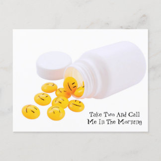 Take Two And Call Me In The Morning Postcard