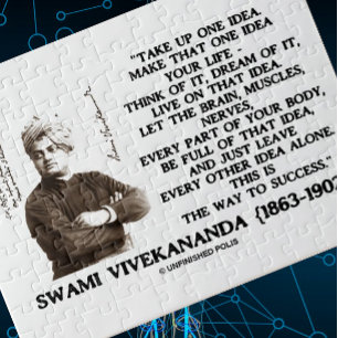 Take Up One Idea Make That Idea Your Life Quote Jigsaw Puzzle