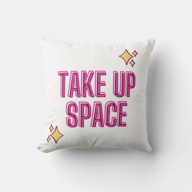 Take Up Space Cushion (Front)