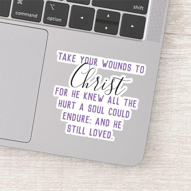 Take Your Wounds to Christ (Detail)