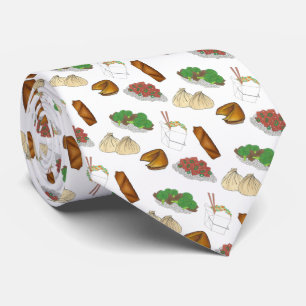 Takeaway Chinese Restaurant Takeout Food Cuisine Tie