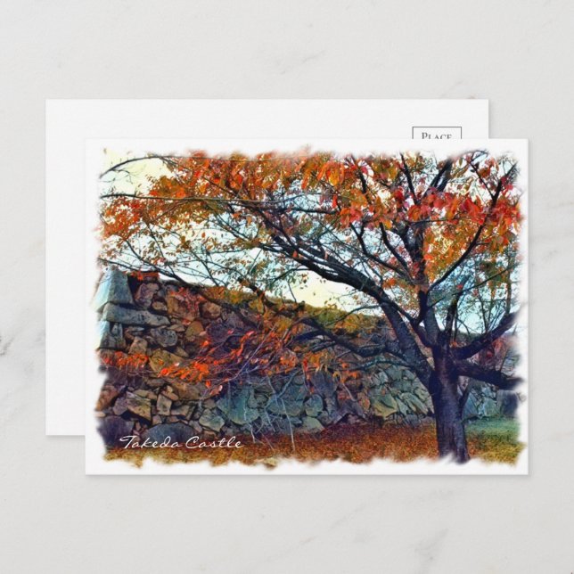 Takeda Castle ポストカード Postcard (Front/Back)