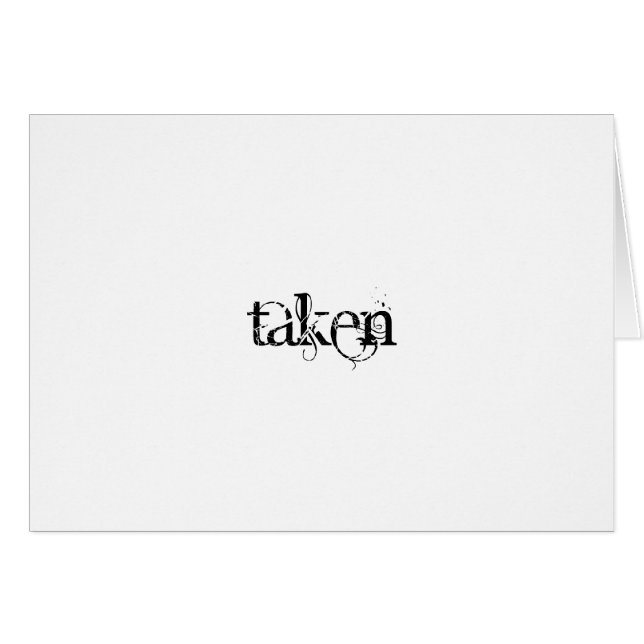 Taken (Front Horizontal)