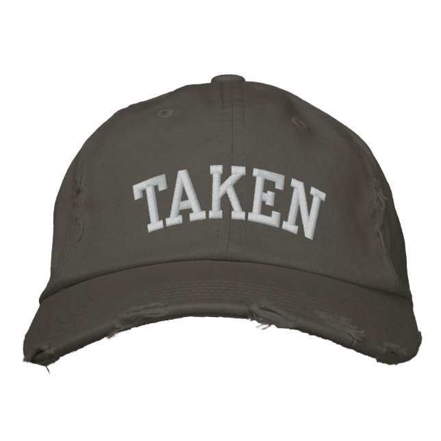 TAKEN EMBROIDERED HAT (Front)