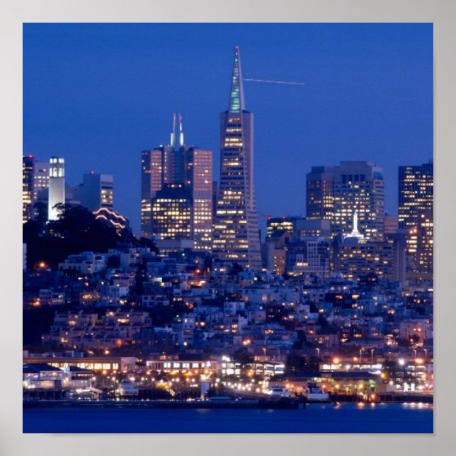 Taken from the roof of the prison on Alcatraz Poster (Front)