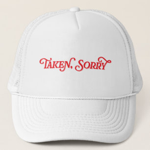 Taken Sorry Bride Hat Baseball Cap Bridal Gift