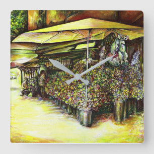 Taken the Possession of Optices Square Wall Clock