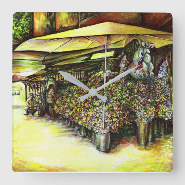 Taken the Possession of Optices Square Wall Clock (Front)