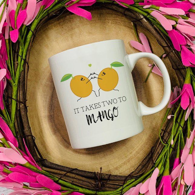 Takes Two to Mango Tango Ballroom Dancing Couple Coffee Mug (Creator Uploaded)