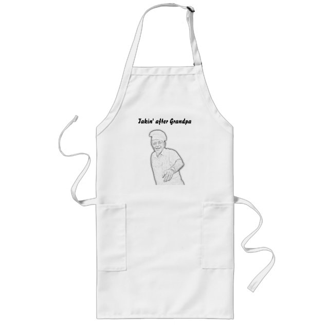 Takin' after Grandpa Apron (Front)