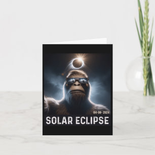 Taking A Selfie With Solar 2024 Eclipse Glasses Me Card