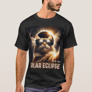 Taking A Selfie With Solar 2024 Eclipse Wearing Gl T-Shirt