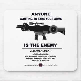 Taking Arms - 2nd Ammendment Mouse Pad