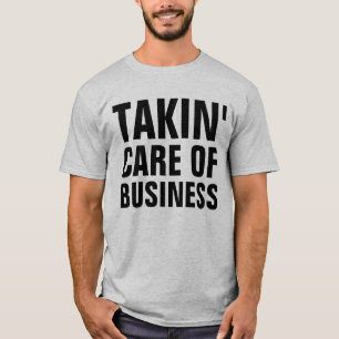 TAKING CARE OF BUSINESS, VINTAGE T-SHIRT
