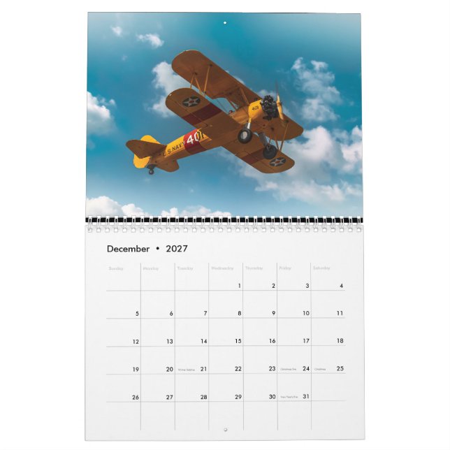 Taking Flight Calendar (Dec 2027)