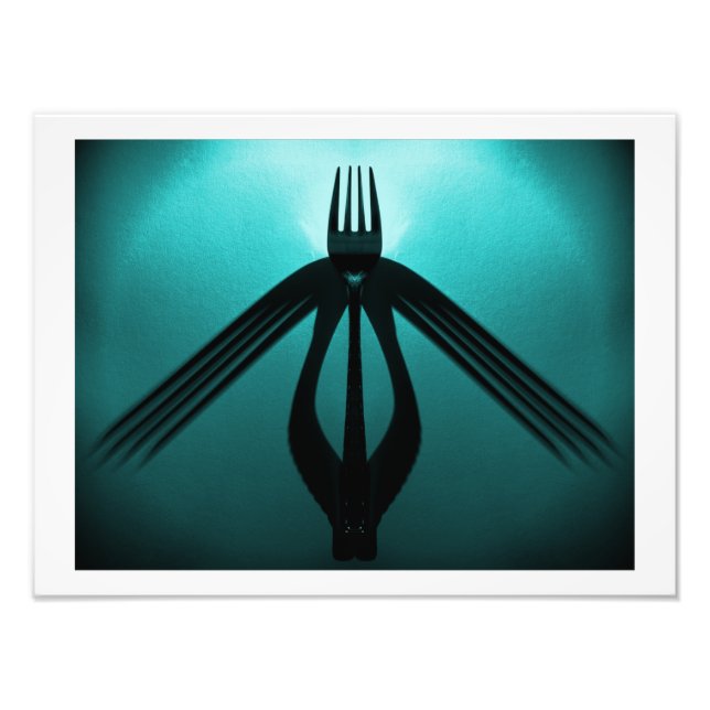 Taking Flight (Cutlery Abstract) Photo Print (Front)
