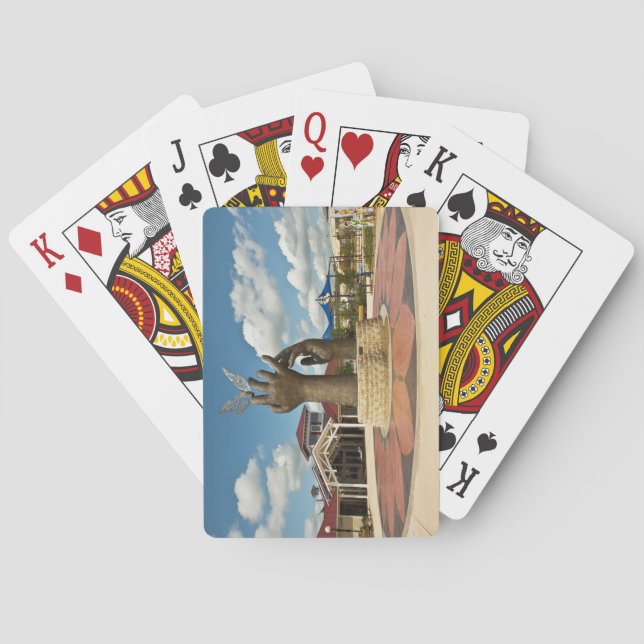 Taking Flight sculpture Playing Cards (Back)