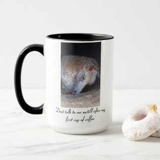 Taking it easy left handed mug