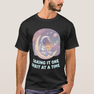 Taking It One Step at a Time Astronaut Men T-Shirt