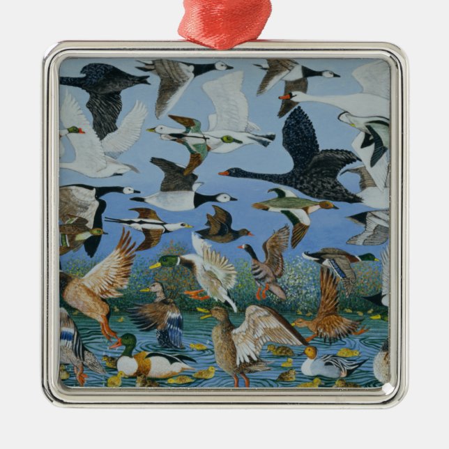 Taking Off 1996 Metal Ornament (Front)