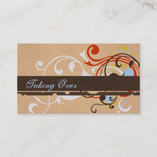 Taking Over Business Cards